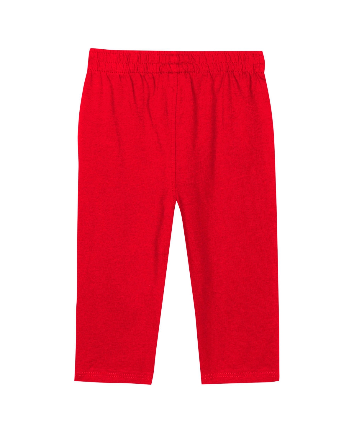 Outerstuff Baby Boys And Girls Scarlet Ohio State Buckeyes Double Up Long Sleeve Bodysuit Pant Set In Scarlet