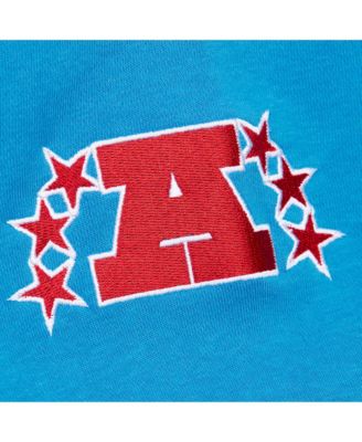 Men's Heather Gray Los Angeles Chargers All Over 4.0 Vintage Logo Pullover Sweatshirt