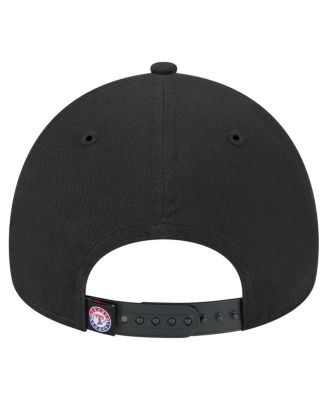 Men's Black Texas Rangers 9FORTY A-Frame Adjustable Hat