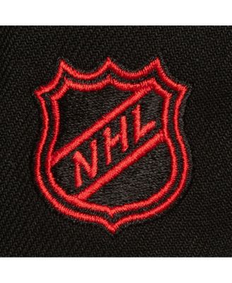 Men's Black Chicago Blackhawks Soul Triple Up Snapback Hat