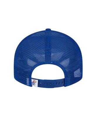 Men's Royal Kansas Jayhawks Trucker 9FIFTY Snapback Hat