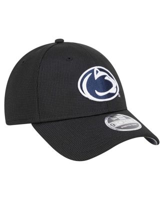 Men's Black Penn State Nittany Lions Pivot 9FORTY Stretch-Snap Adjustable Hat