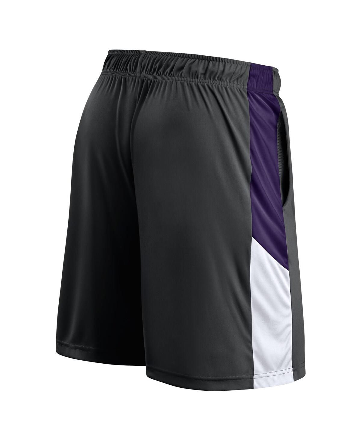 Fanatics Men's Black Phoenix Suns Practice Performance Shorts In Black