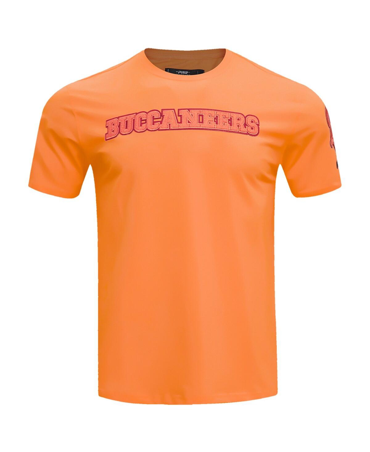 Pro Standard Men's Orange Tampa Bay Buccaneers Triple Tonal T-shirt In Orange