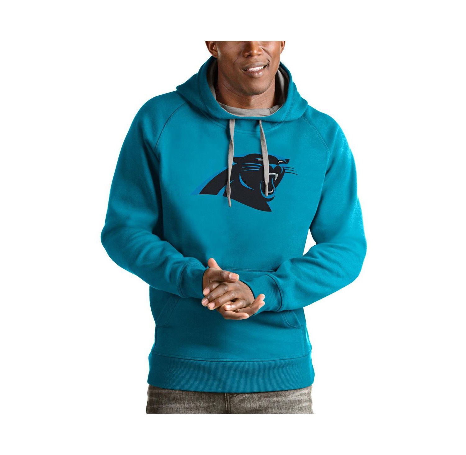 Men's Blue Carolina Panthers Victory Pullover Hoodie
