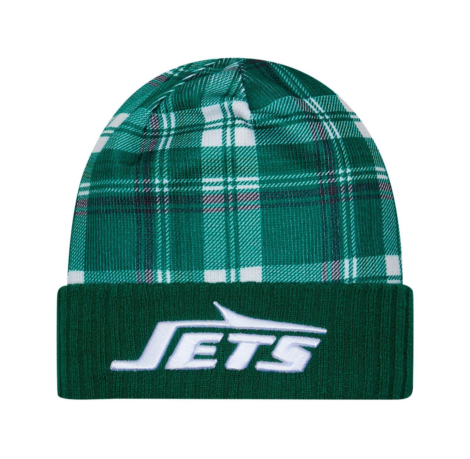 Men's Green New York Jets Sideline Statement Cuffed Knit Hat