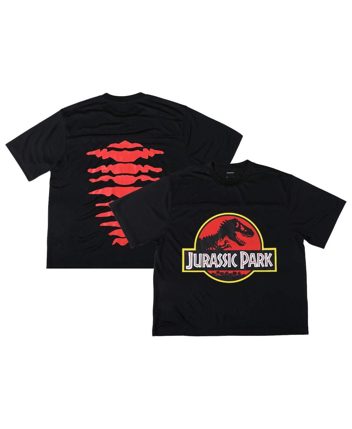 Men's Black Jurassic Park Mesh Jersey - Black