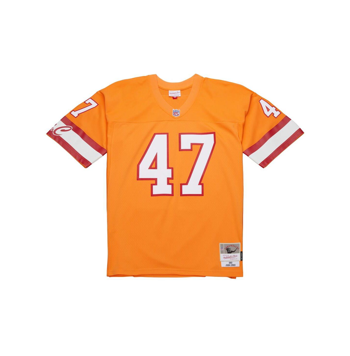 Мужской топ Mitchell & Ness Orange Tampa Bay Buccaneers 1993 Legacy Replica Jersey — фото 1