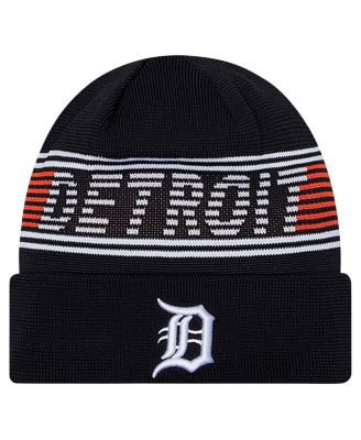 New Era - Men's Navy Detroit Tigers Authentic Collection Cuffed Knit Hat