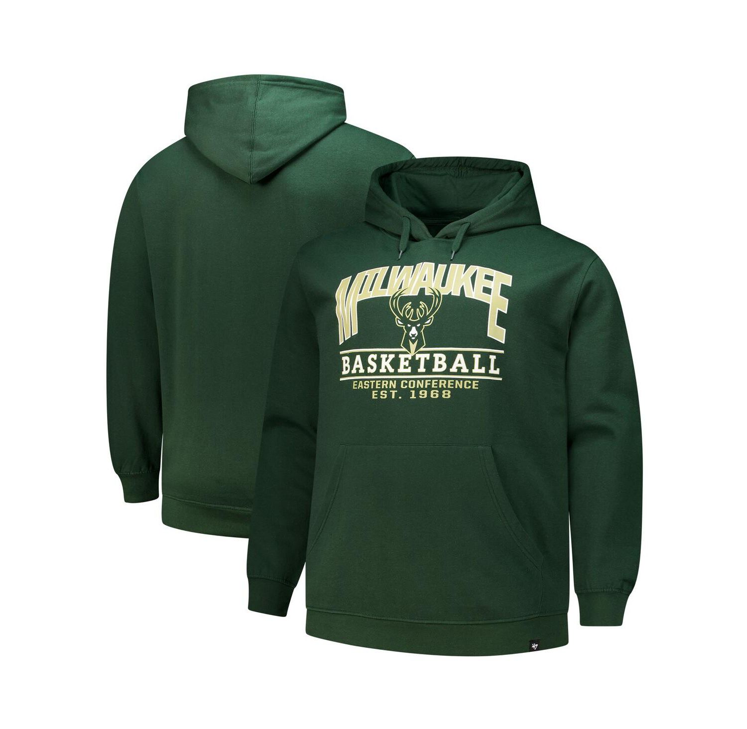 Men's Hunter Green Milwaukee Bucks Good Call Headline Pullover Hoodie