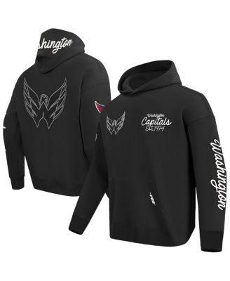 Pro Standard - Men's  Black Washington Capitals Paint the City Pullover Hoodie