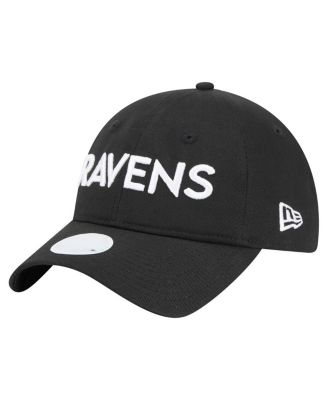 Women's Black Baltimore Ravens Cece 9TWENTY Adjustable Hat