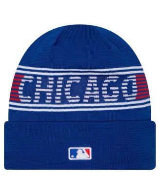 Men's Royal Chicago Cubs Authentic Collection Cuffed Knit Hat