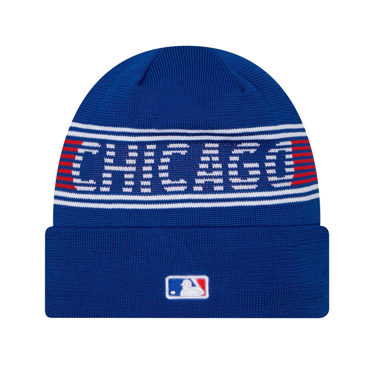Men's Royal Chicago Cubs Authentic Collection Cuffed Knit Hat