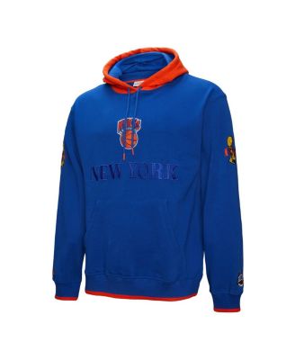 Men's Royal New York Knicks Hardwood Classics Team OG 3.0 Pullover Hoodie