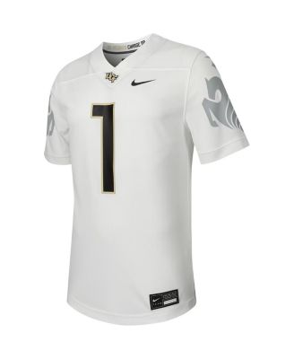 Men's 1 White UCF Knights Untouchable Replica Football Jersey
