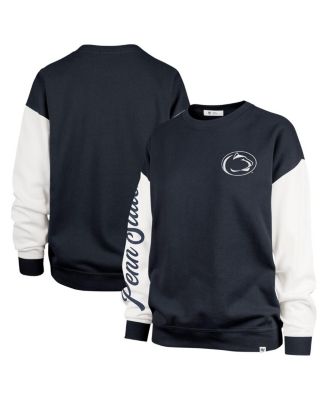 '47 Brand - Women's '47 Navy Penn State Nittany Lions Double Header Rise Andie Pullover Sweatshirt