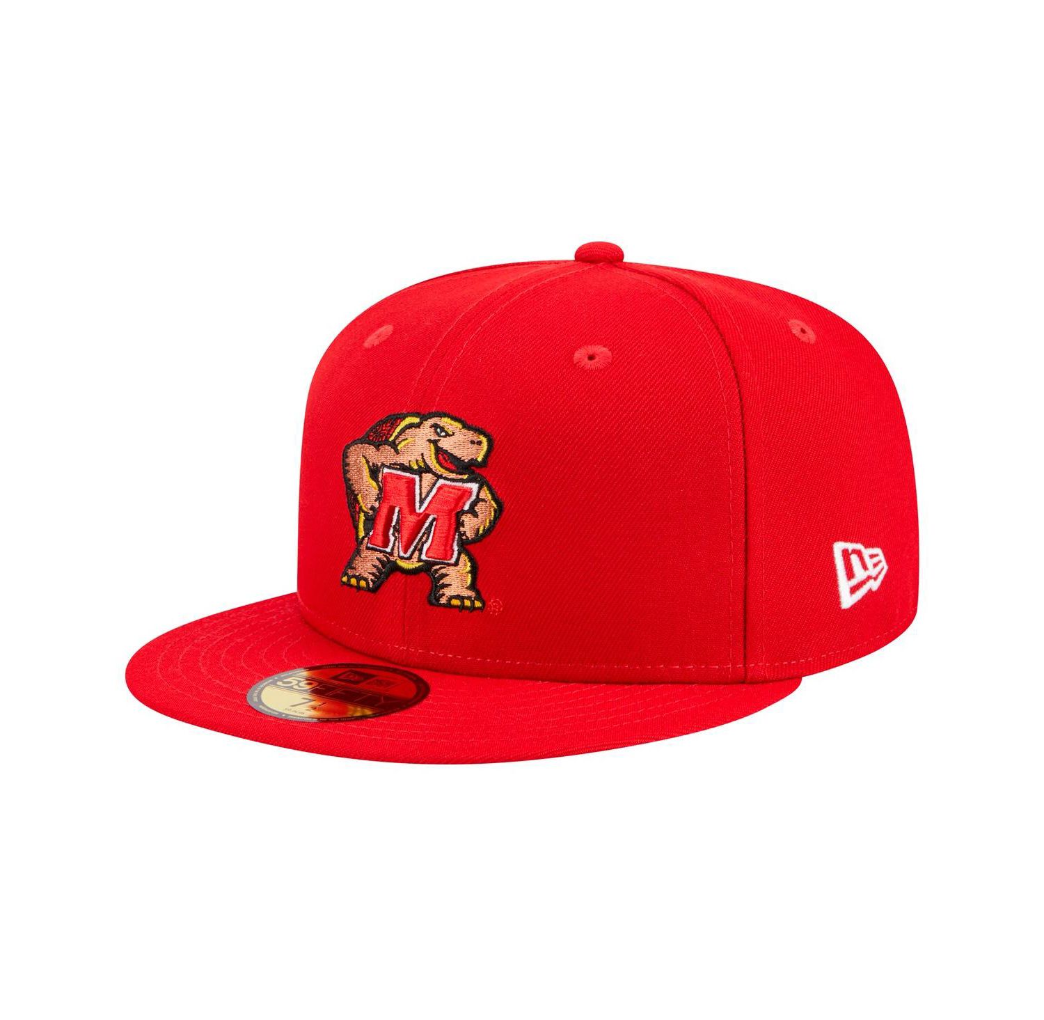 Men's Red Maryland Terrapins 59FIFTY Fitted Hat
