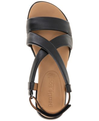 Women's Heather Crisscross Flat Sandals
