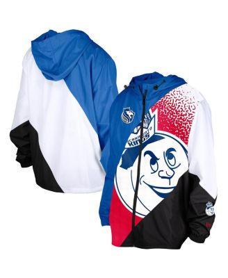 New Era - Men's Blue Sacramento Kings 2024/25 City Edition Full-Zip Windbreaker Jacket