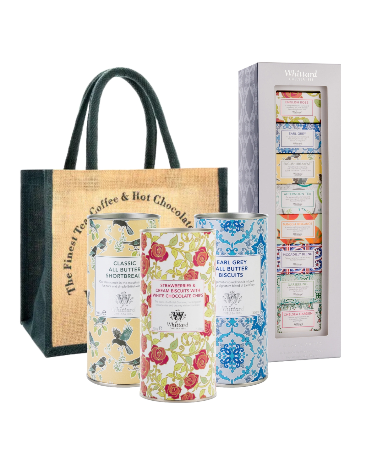 WHITTARD OF CHELSEA AFTERNOON TEA GIFT, 5 PIECE 