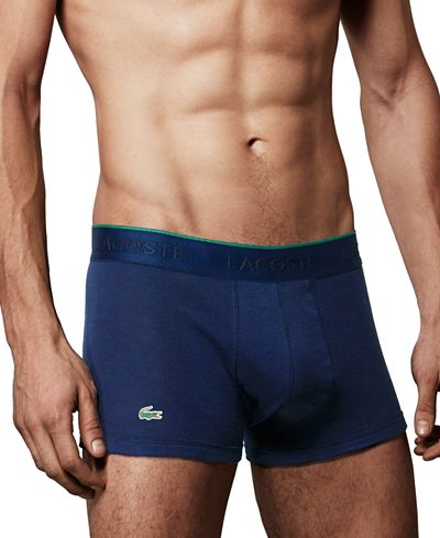 Lacoste Supima Cotton 3-Pack Trunks