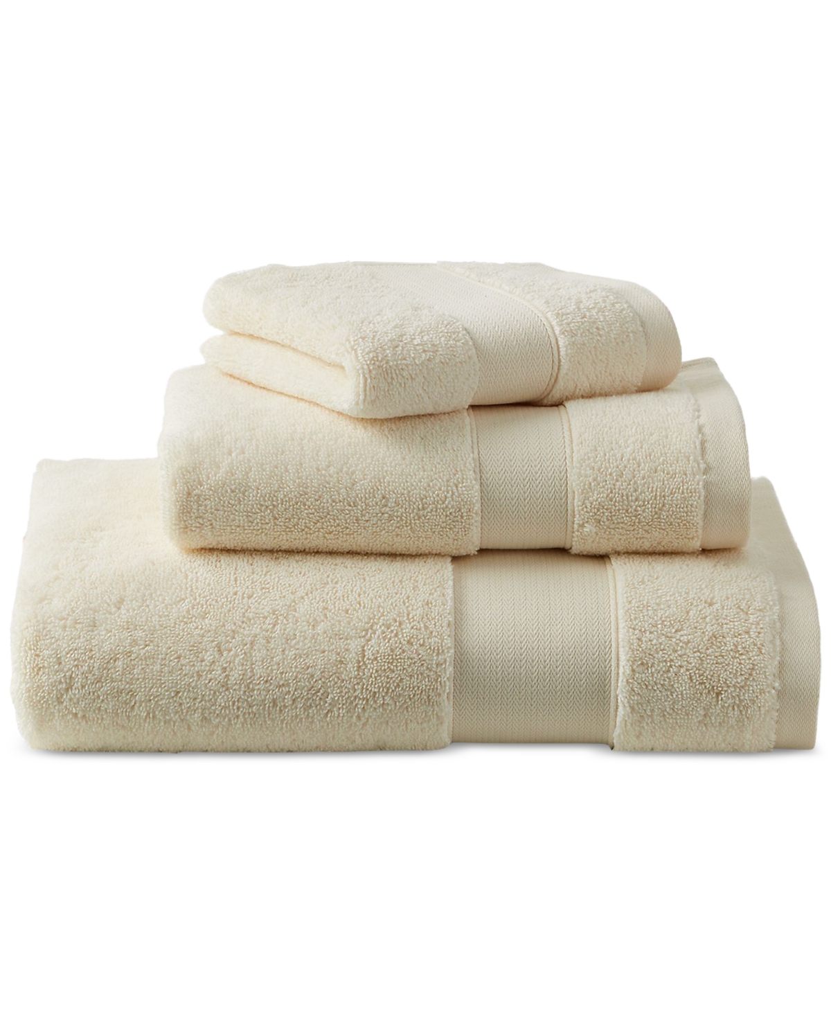 Ralph Lauren Watson Cotton Bath Towel, 30" X 56" In True Pearl