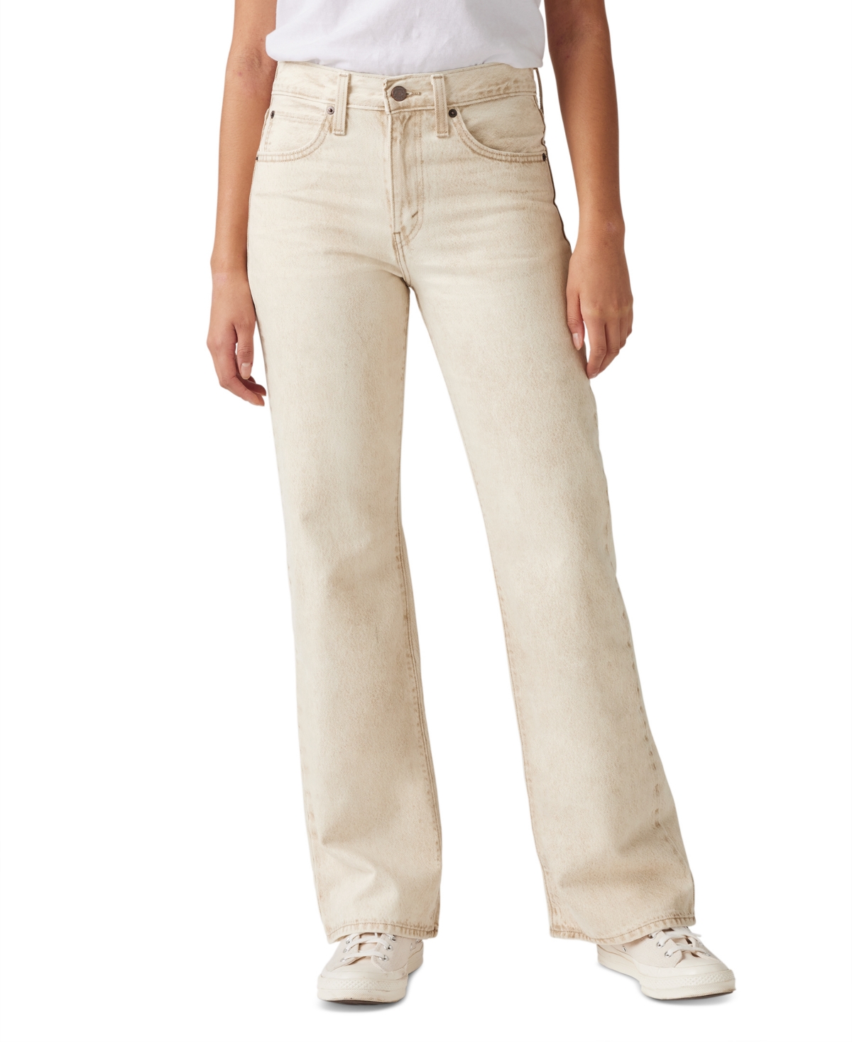 Levi's Women's '94 Cotton Baggy-fit Bootcut Jeans Macy's Exclusive In Cloudy Safari