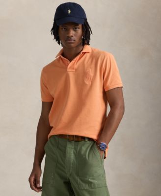 Polo Ralph Lauren - Men's Custom Slim Fit Big Pony Mesh Polo Shirt