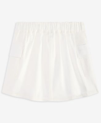 Big Girls Elastic Waist Cargo Skirt