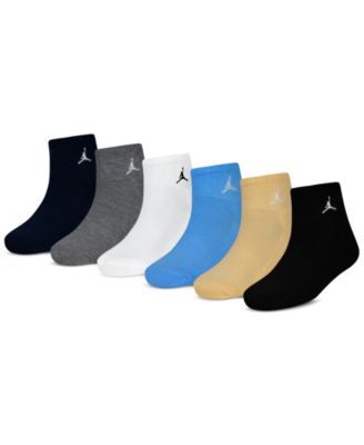 Jordan - Big Boys 6-Pk. Ankle Socks