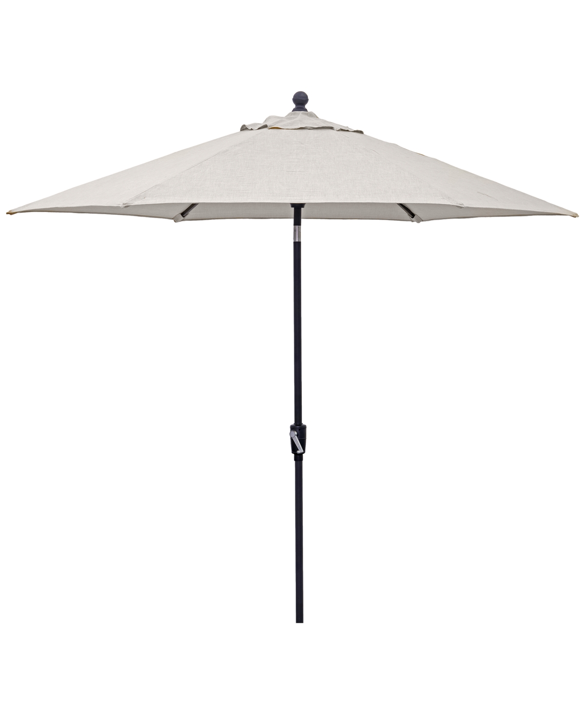 Agio Astaire Outdoor 9' Umbrella + Umbrella Base, Created For Macy's In Pearl White