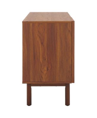 Aino Wood 3-Door Media Stand