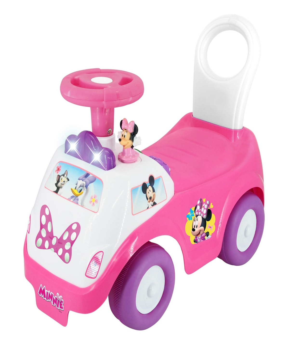 Kiddieland Lights And Sounds Minnie Activity Ride-on In Multi