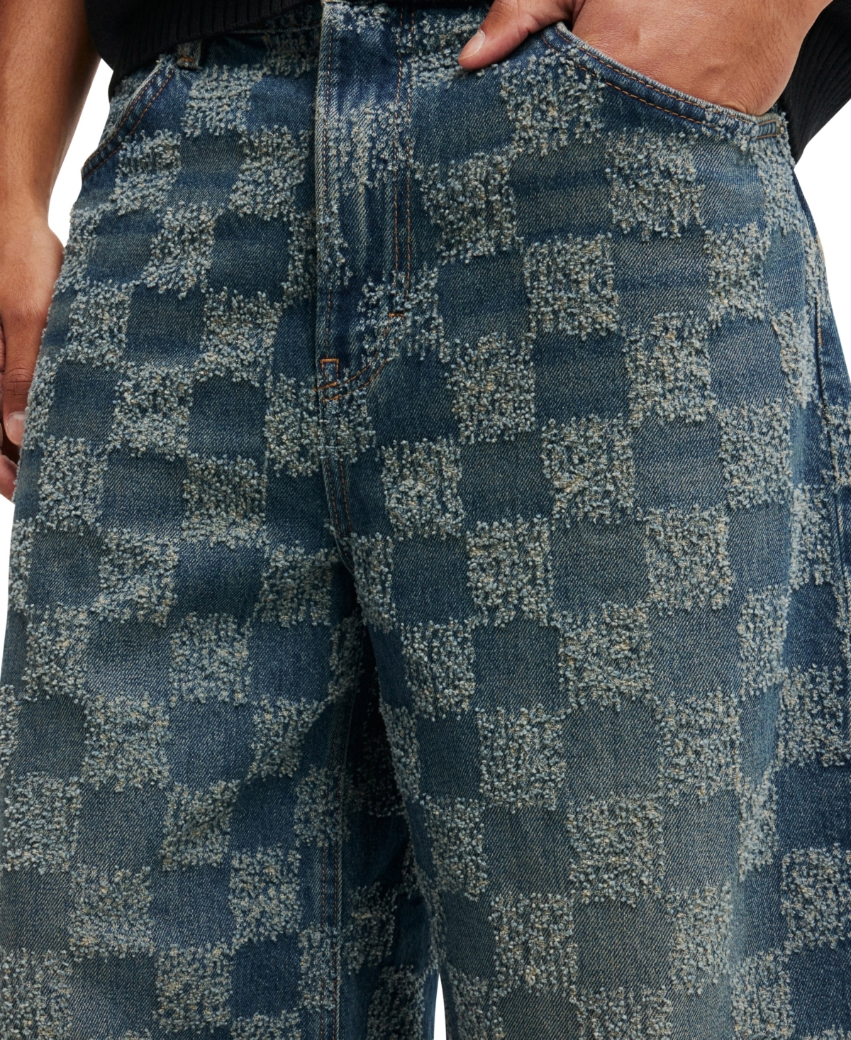COTTON ON MEN'S SUPER BAGGY JORT SHORTS 