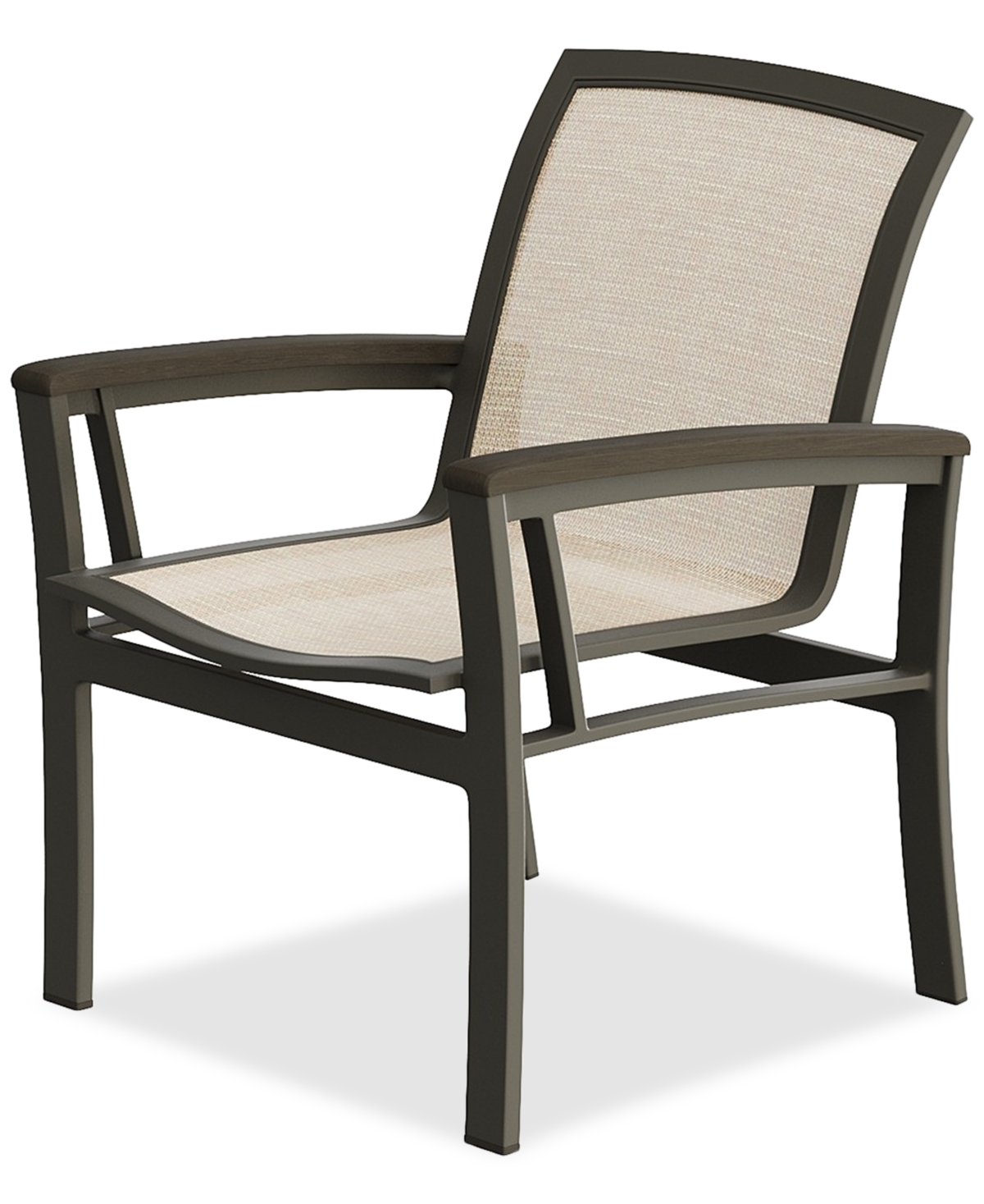 Agio Bartow Outdoor Dining Chair In Brown