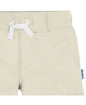 Baby Boys Knit Shorts, 3-Pack