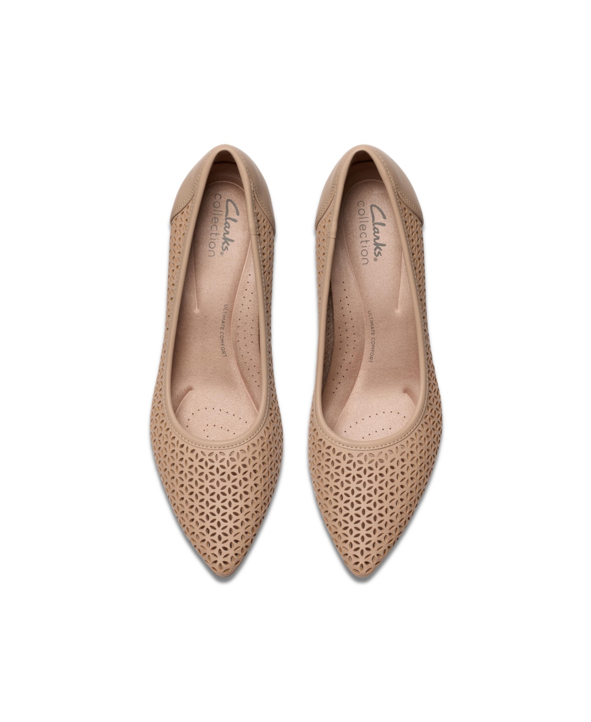 Clarks Collection Women's Kepley Sky Slip-on Pumps In Beige Leather