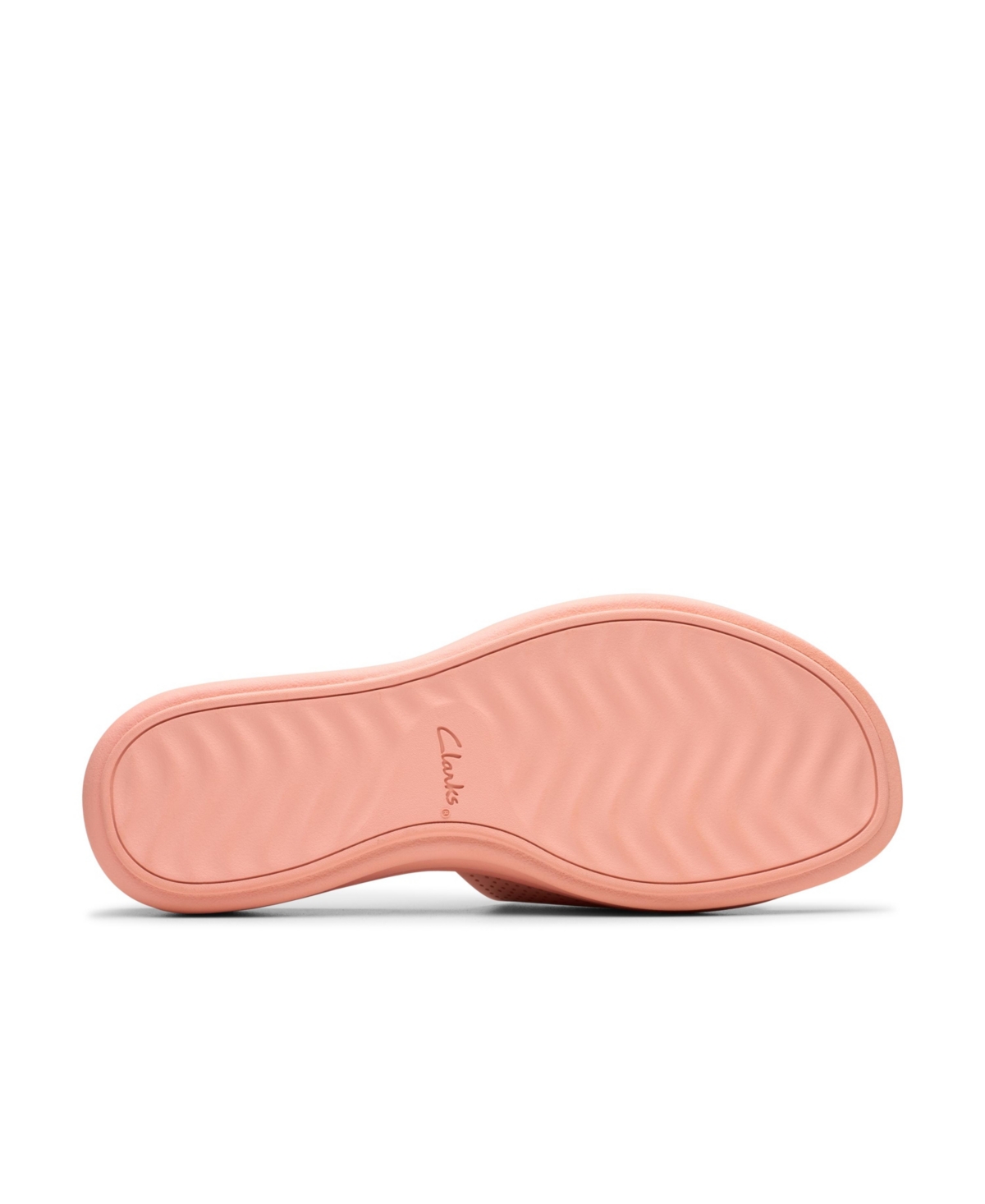 Clarks Cloudsteppers Women's Drift Twist Slip-on Flat Sandals In Peach