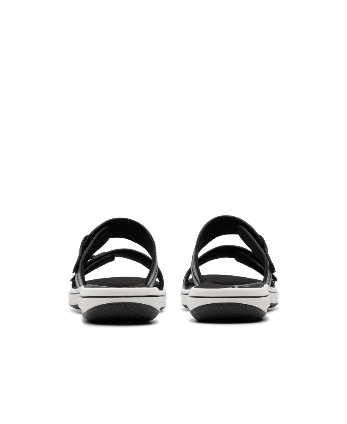 Clarks Cloudsteppers Women's Breeze Maye Slip-on Sandals In Black