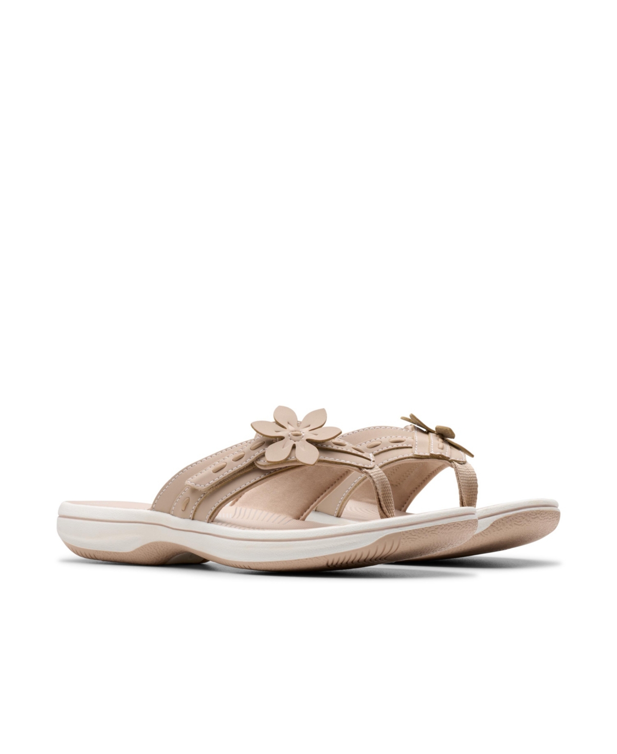Clarks Cloudsteppers Women's Breeze Opal Sandals In Sand
