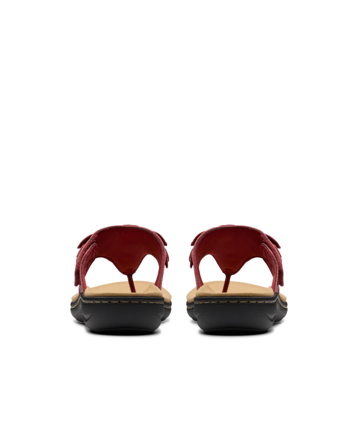 CLARKS COLLECTION WOMEN'S LAURIEANN PALM FLIP-FLOP SANDALS 