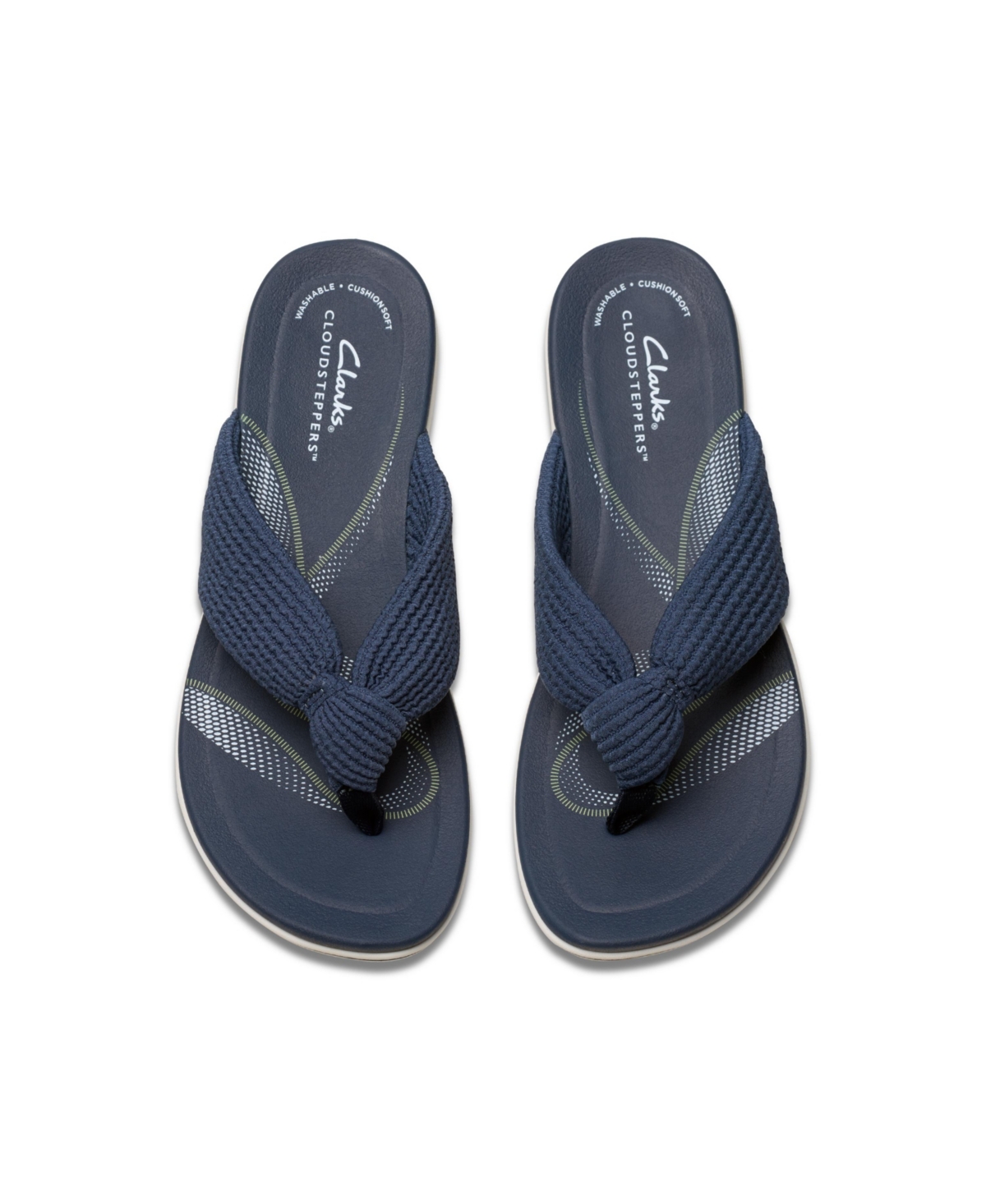 Clarks Breezerae Erin In Blue Textile In Navy Textile