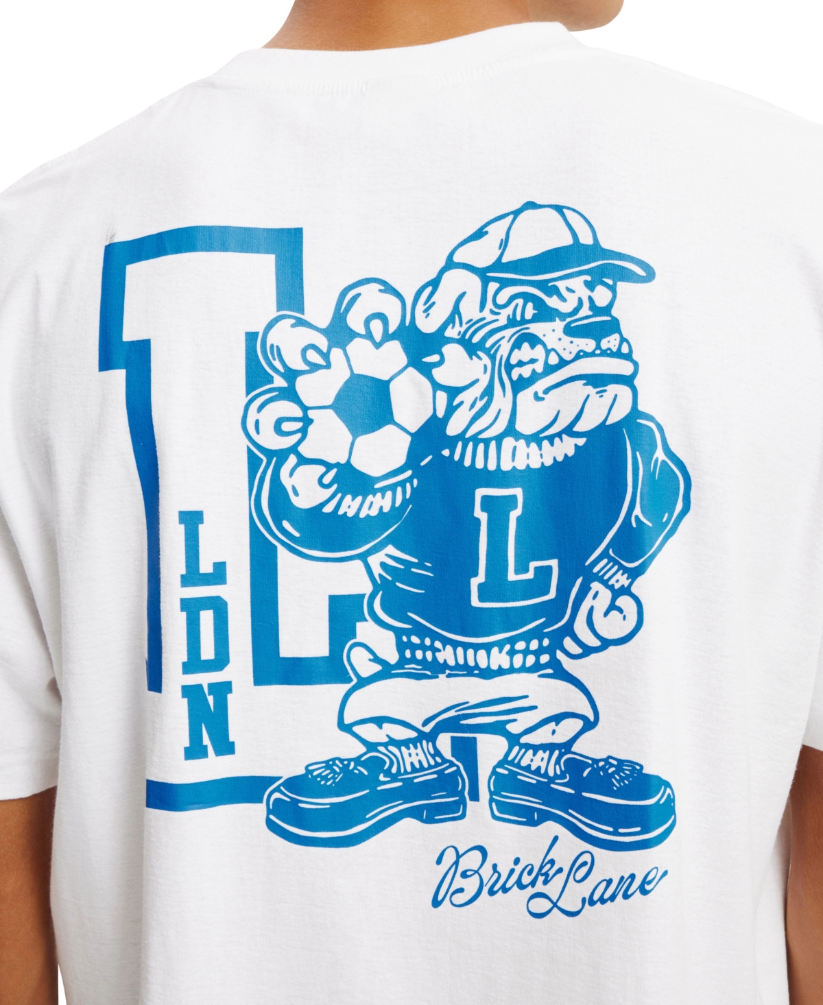 COTTON ON MEN'S CROPPED GRAPHIC T-SHIRT 