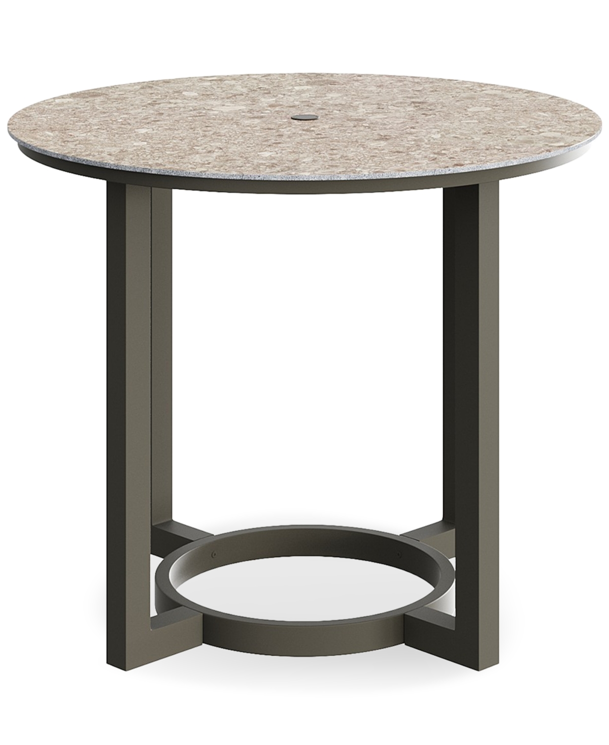 Shop Agio Bartow Outdoor Dining 47" Counter Table, Created For Macy's In Brown