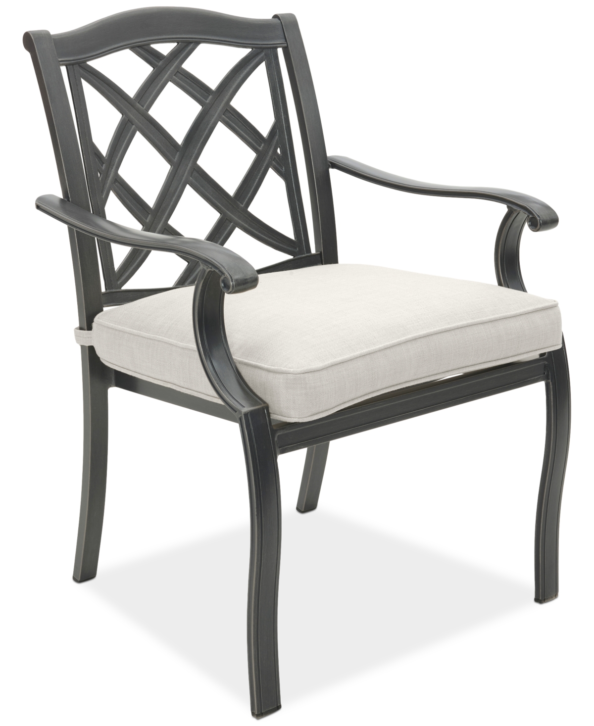 AGIO WYTHBURN MIX AND MATCH LATTICE OUTDOOR DINING CHAIR, CREATED FOR MACY'S 
