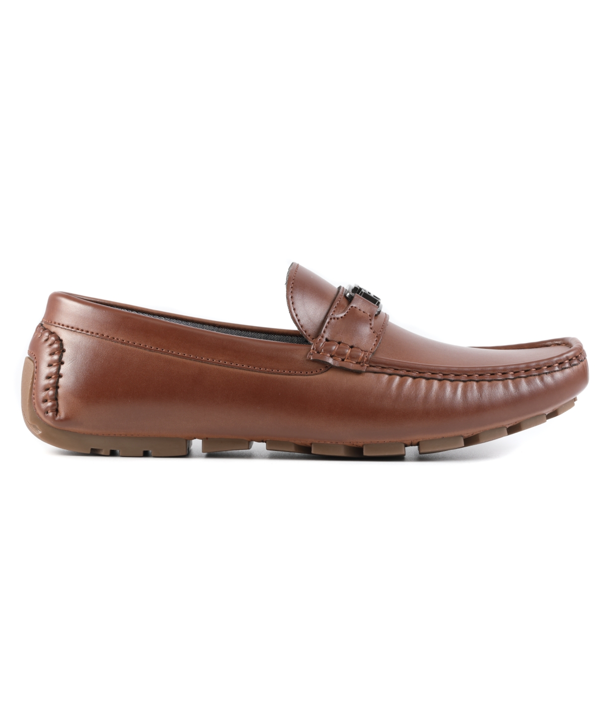 Tommy Hilfiger Men's Attle Moc Toe Driving Loafers In Medium Brown