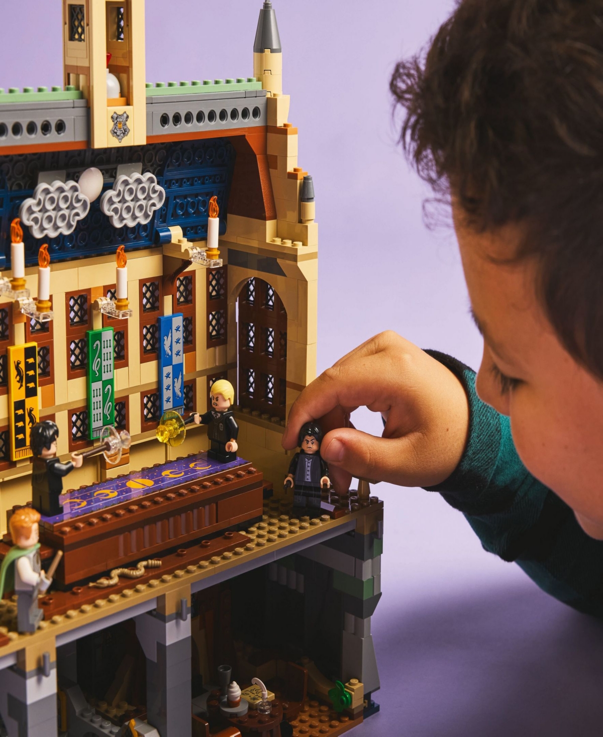 Lego Harry Potter Hogwarts Castle Dueling Club Building Toy 76441, 158 Pieces In Multi Color