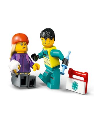 City Emergency Ambulance Building Toy 60451, 184 Pieces