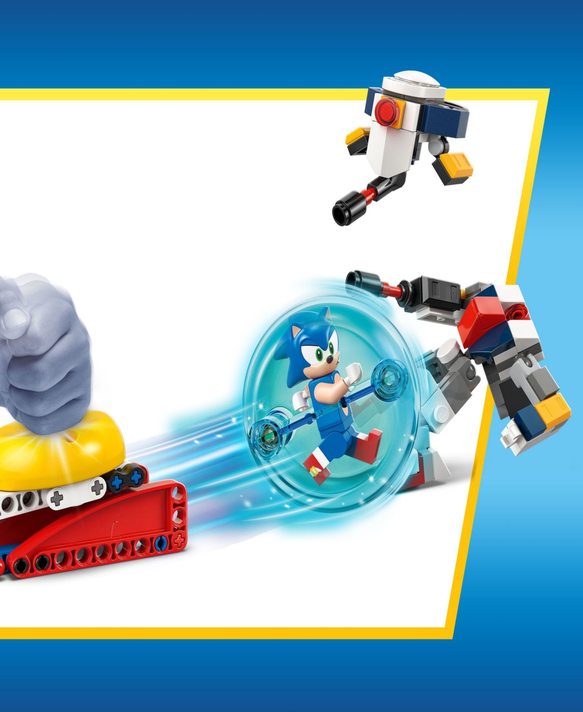 LEGO SONIC THE HEDGEHOG SONIC'S CAMPFIRE CLASH BUILDING TOY 77001, 177 PIECES 